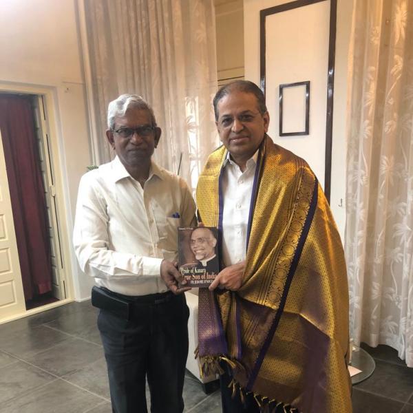 Rev.Dr.Pavulraj Michael SJ Rector of St.Joseph’s College, Trichy